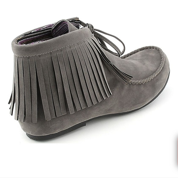 362 Women's Fringe Ankle Boot Avid - Picture 8 of 8